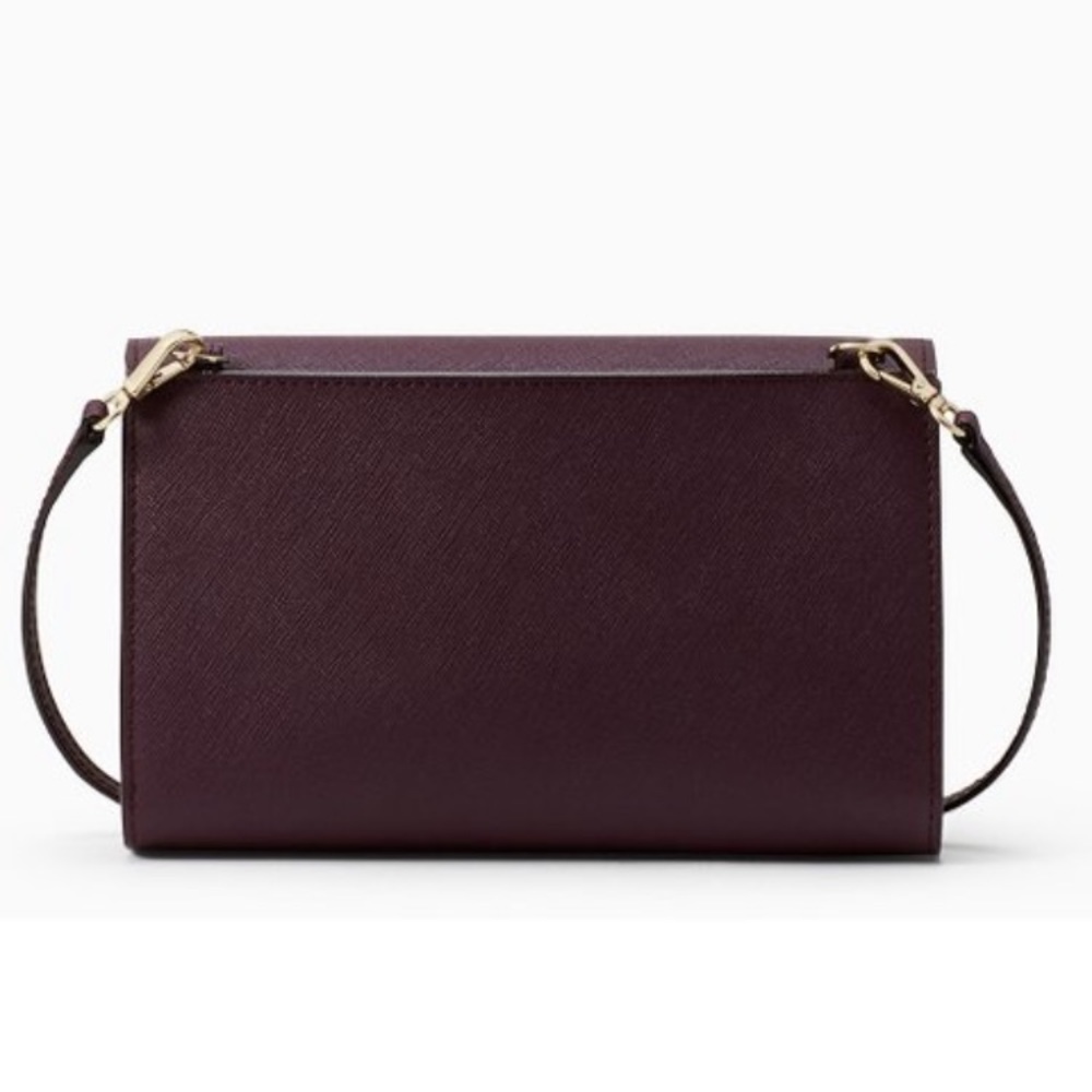 NWOT Kate Spade Laurel Way Crossbody Deep Plum - Picture 3 of 10